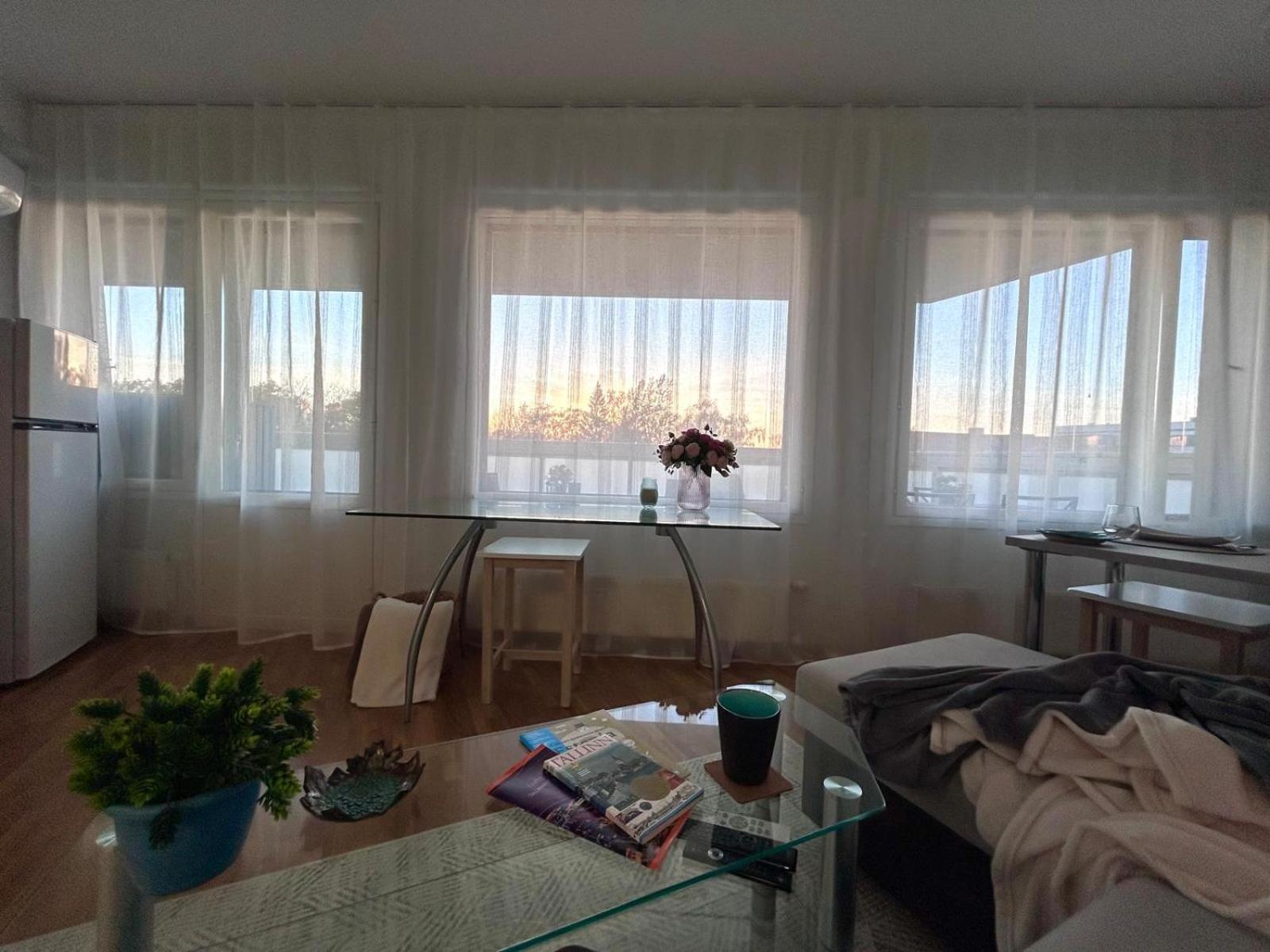 Stella'S Apartment - City Center - Free Secure Parking - Big Sun Terrace - Air Conditioning - Wifi - Tram To The Tallinn Bus Station And Old Town Extérieur photo